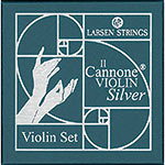 Il Cannone Silver Violin String Set – Medium Tension