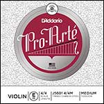 Pro-Arte Violin E String - steel: Medium, removable ball end