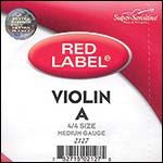 Red Label 4/4 Violin A String - nickel/steel, Medium