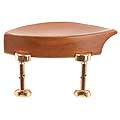 Kaufman Boxwood Chinrest for Violin with Gold-Plated Hill Bracket