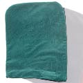 Bobelock Oblong Velvet Blanket for 4/4 Violin Case - Green - For Bobelock Models 1002, 1003, 1017, 1050