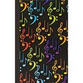 Journal: Lined Paper - Music Notes Cover 5 1/4" x 8 1/4"