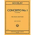 Concerto No.1 in A Minor, for violin and piano; Jean-Baptiste Accolay (International)