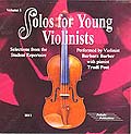 Solos for Young Violinists, CD No. 1; Barbara Barber (Summy-Birchard)