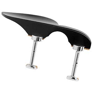 Guarneri Ebony Chinrest for Viola with Hill Bracket