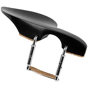Guarneri Ebony Chinrest for Viola with Standard Bracket