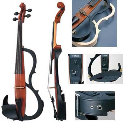 Yamaha SVV-200 Silent 16" Viola, Brown