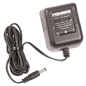 Fishman A/C Adapter, Regulated 9-Volt Power Supply