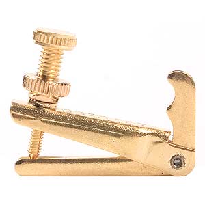 Wittner Fine Tuner: Violin - Stable, gilded gold