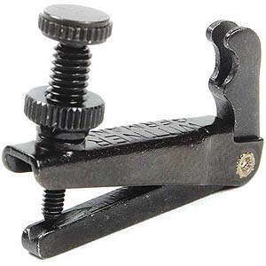 Wittner Fine Tuner: 1/4–1/2 Violin, Stable, Wide, Black