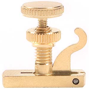 Wittner Fine Tuner: Violin - Hill style, gilded gold
