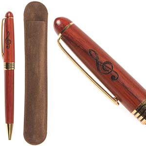 Wood Veneer Ballpoint Pen