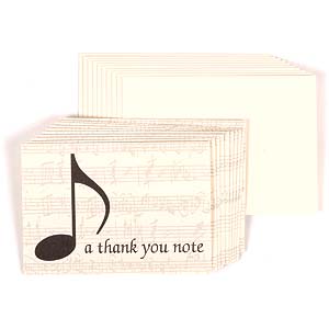 Thank You Notes - Boxed set, 10 Cards & 10 Envelopes