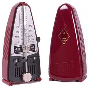 Wittner Taktell Piccolo Metronome: Ruby