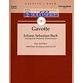 Gavotte, bass, book /accompaniment CD (Zimmermann); Bach (CF)