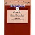 Gavotte, bass, book /accompaniment CD (Zimmermann); Bach (CF)