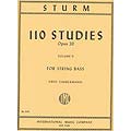 110 Studies op. 20, volume 2, String Bass; Wilhelm Sturm (International)