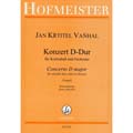 Concerto in D major, double bass and piano; Johann Baptist Vanhal (Hofmeister)