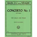 Concerto No. 1 in G Major, for cello and piano; Bach, J. S. (International)
