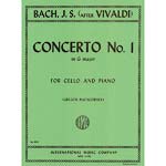 Concerto No. 1 in G Major, for cello and piano; Bach, J. S. (International)