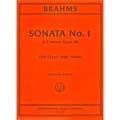 Sonata No.1 in E Minor, Op. 38, for cello and piano; Brahms (International)