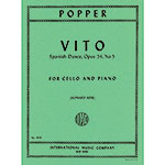 Vito Spanish Dance, op.54, no.5, cello; Popper (INT)