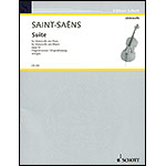 Suite for Cello and Piano, op. 16; Camille Saint-Saens (Schott Editions)