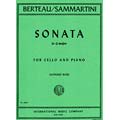 Sonata in G Major, cello (formerly attributed to Sammartini); Martin Berteau (International)