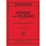 Adagio and Allegro, op. 70, cello; Schumann (International)