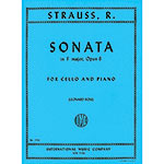 Sonata in F Major, op. 6 for Cello; Strauss (International)