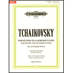 Variations on a Rococo Theme, op.33, cello (urtext;  Piotr Ilyich Tchaikovsky (C. F. Peters)