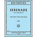 Serenade in D Major, Op.8 (vn/va/ce); Ludwig van Beethoven (International)