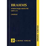 String Quartets, op. 51, nos. 1&2, Study Score; Johannes Brahms (G. Henle)