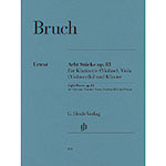 Eight Pieces, Op. 83, Piano Trio; Bruch (Henle Verlag)