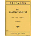 Six Canonic Sonatas, 2 violins; Telemann (International)