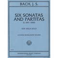 Six Sonatas and Partitas BWV 1001-06 viola: Johann Sebastian Bach (International)