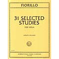Thirty-one Selected Studies, viola; Federigo Fiorillo (International)