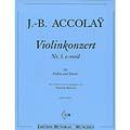 Concerto No. 3 in A Minor, for violin and piano; Jean-Baptiste Accolay (Edition Butorac)