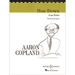 Hoedown from Rodeo, violin and piano; Aaron Copland (Boosey & Hawkes)