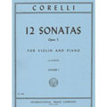 Twelve Sonatas, Op. 5, Volume 1, for violin and piano; Arcangelo Corelli (International)