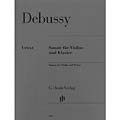 Sonate, for violin and piano; Claude Debussy (Henle)