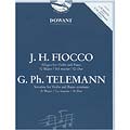 Fiocco Allegro and Sonatina, for violin and piano, Book/3 tempi CD; Georg Philipp Telemann (Dowani)