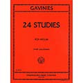 Twenty-Four Studies, for violin; Pierre Gavinies (International)