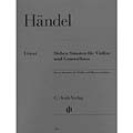 Six Sonatas (7) for violin and continuo (urtext); George Frederic Handel (Henle)