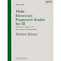 Elementary Progressive Studies, part 3, for violin; Herbert Kinsey (Associated Board of the Royal Schools of Music)