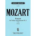 Concerto No. 3 in G Major, K.216, for violin and piano; Wolfgang Amadeus Mozart (Breitkopf & Hartel)