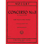 Concerto No. 3 in G Major, K.216, for violin and piano; Wolfgang Amadeus Mozart (International)