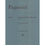 Twenty-Four Caprices, Op. 1, solo violin, (urtext); Nicolo Paganini (Henle)