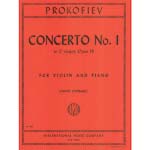 Concerto No. 1 in D Major, Op. 19, Violin and Piano; Sergei Prokofiev (International)