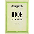Twenty-Four Caprices, for violin (Davisson); Pierre Rode (Peters)